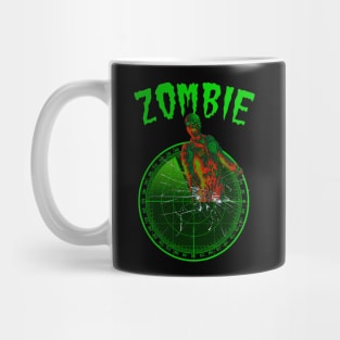 Halloween Air Force: Zombie In The Control Room Mug